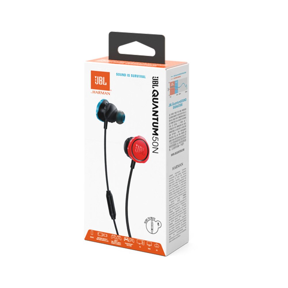 Fone de Ouvido Gamer Com Fio JBL Quantum 50N - Audio