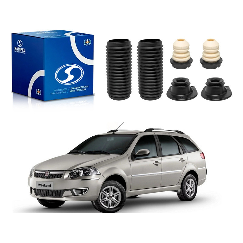 Kit Batentes Dianteiro Palio Weekend 1.4 2011 A 2019 - Spare Parts and Accessories for Vehicles