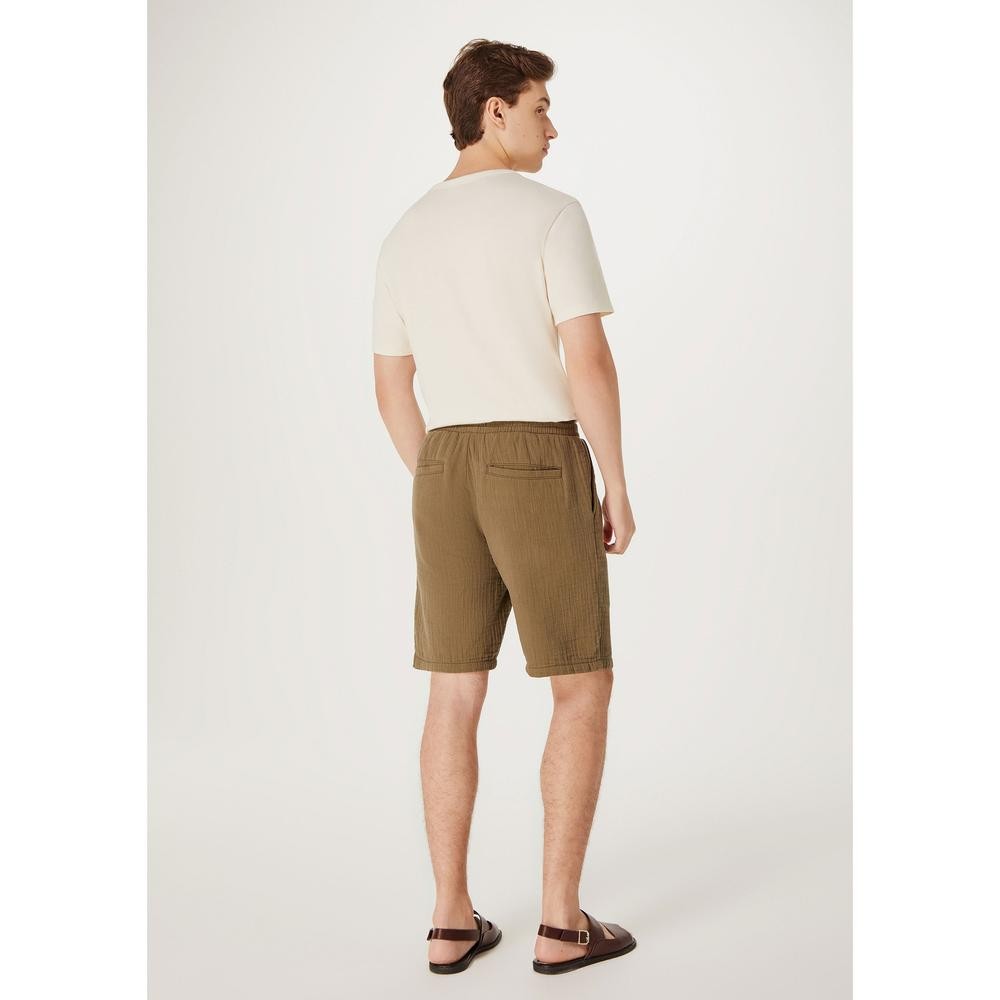 Detalhes do Bermuda Masculina Reta Texturizada Hering