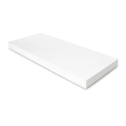 Prateleira Suporte Embutido 60x25x4cm Branca Conceito