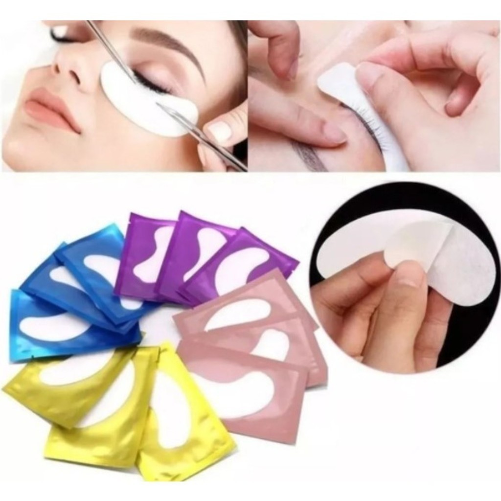 NEWSHOW KIT 300 Pares de Gel Pads (600 Unidades) Adesivos em Gel Protetores de Pálpebras para Extensão de Cílios - Beauty