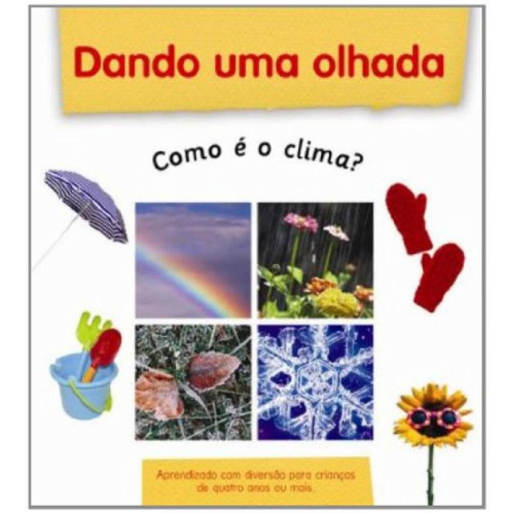 Livro: Dando uma Olhada - Como é o Clima? (Novo, Lacrado)