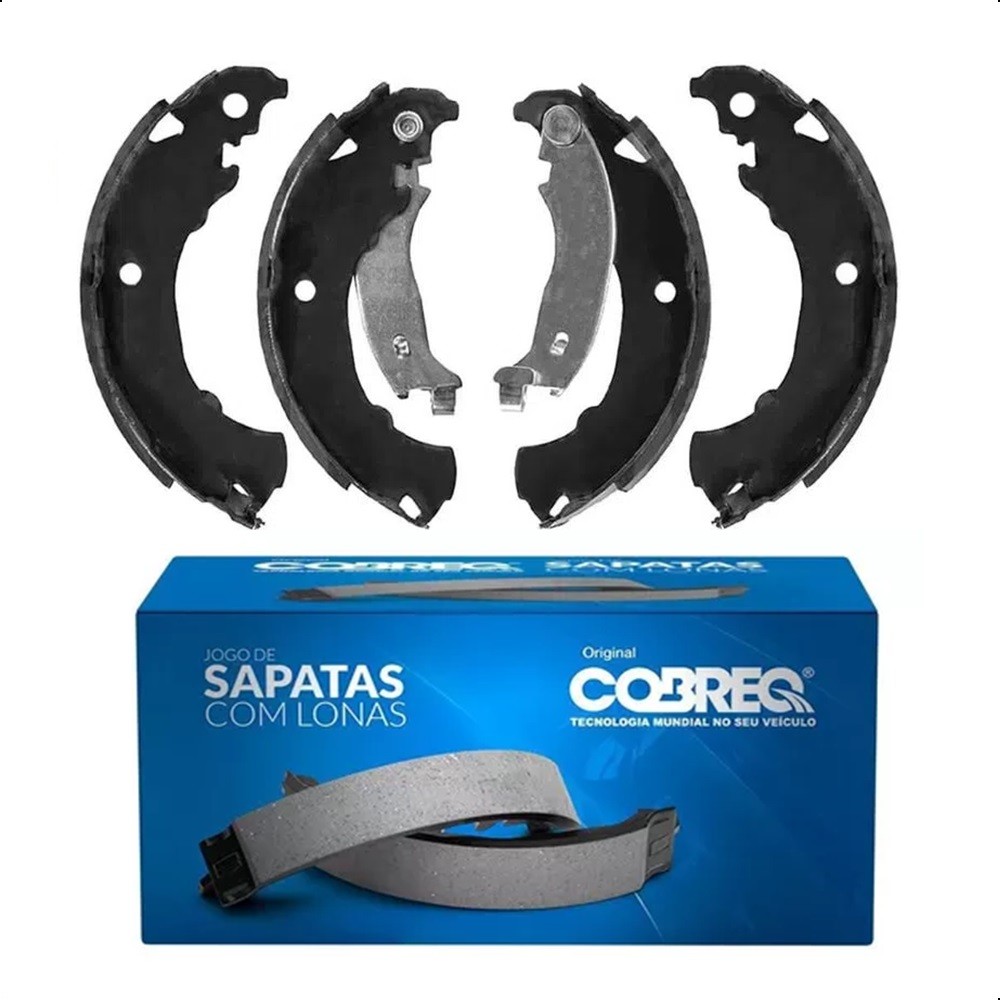 Sapata Freio Fiat Novo Uno Palio Grand Siena Mobi Com Abs