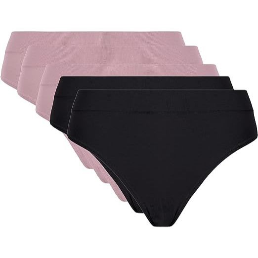 Kit 05 Calcinhas Clássica Feminino Loba Lupo Original Sem Costura Super Comfortável P ao G...
