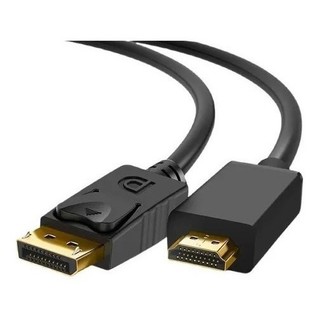 Cabo Adaptador Displayport Para Hdmi 4k Dp Hdmi 1m Pronta entrega