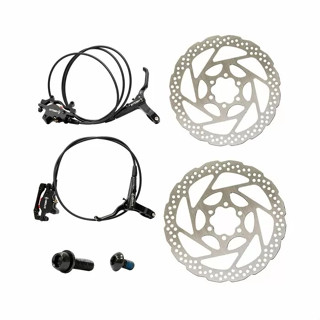 Freio a Disco Bike Hidráulico Absolute Wild Dianteiro e Traseiro em Oferta na Shopee