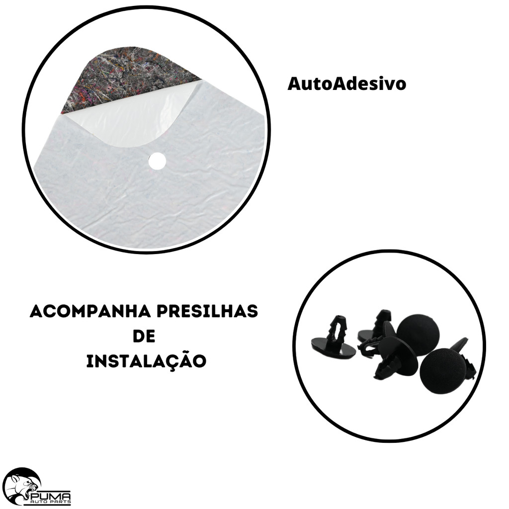 Manta Forro De Capô Fit 2004 2005 2006 2007 2008 + Presilha