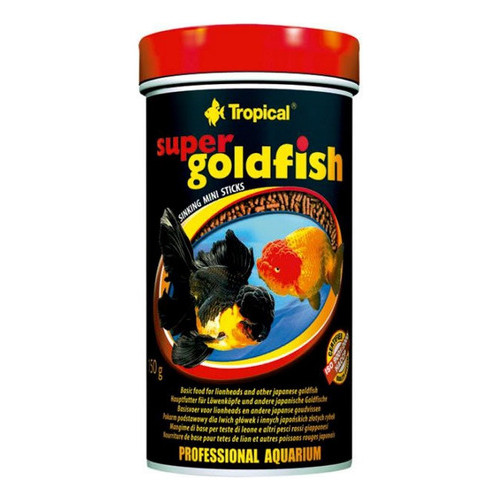Ração Super Goldfish Mini Sticks 150g - Tropical - Kinguios