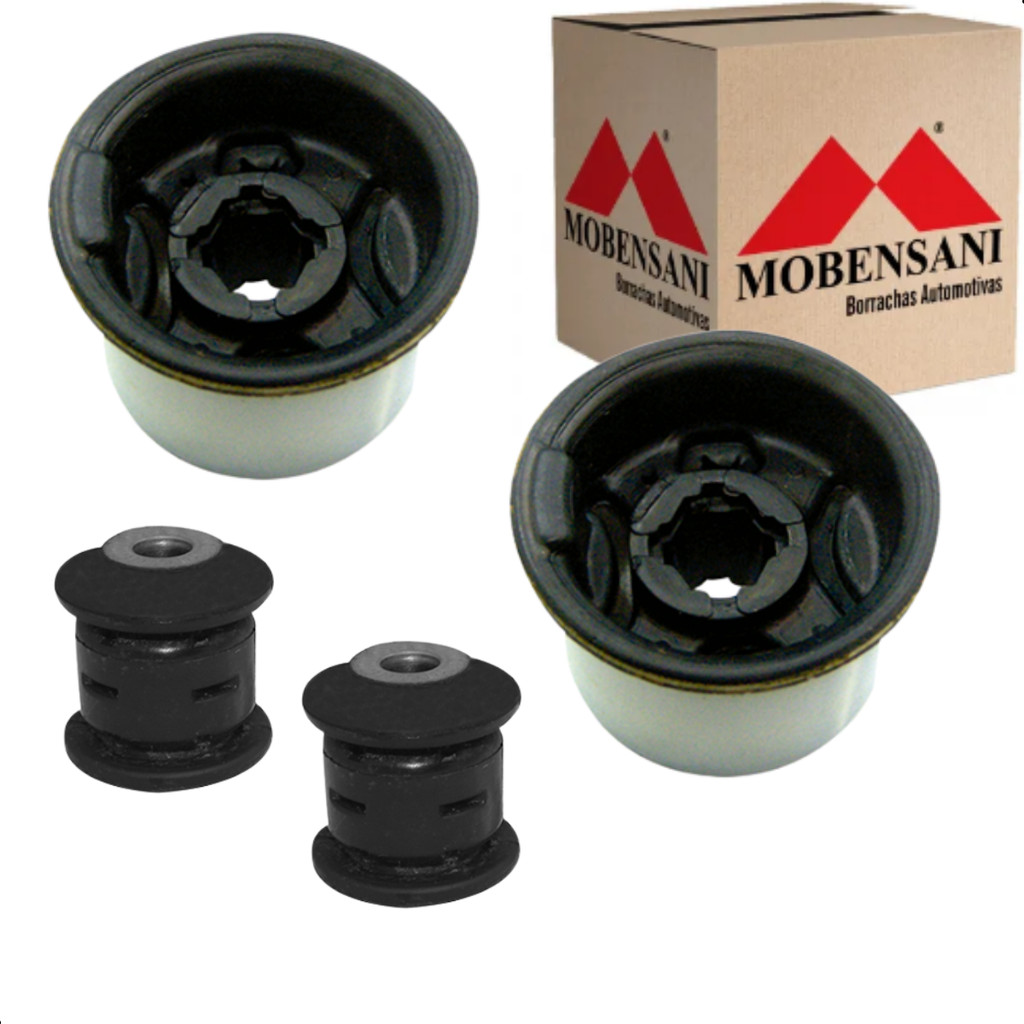 Kit 4 Buchas Bandeja Leque Jetta Passat Tiguan Balança em Oferta na Shopee