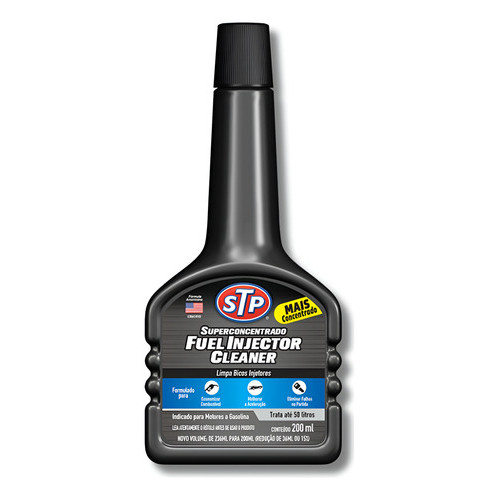 Aditivo Stp Fuel Injector Cleaner - Aditivo Para Gasolina Cor Preto em Oferta na Shopee