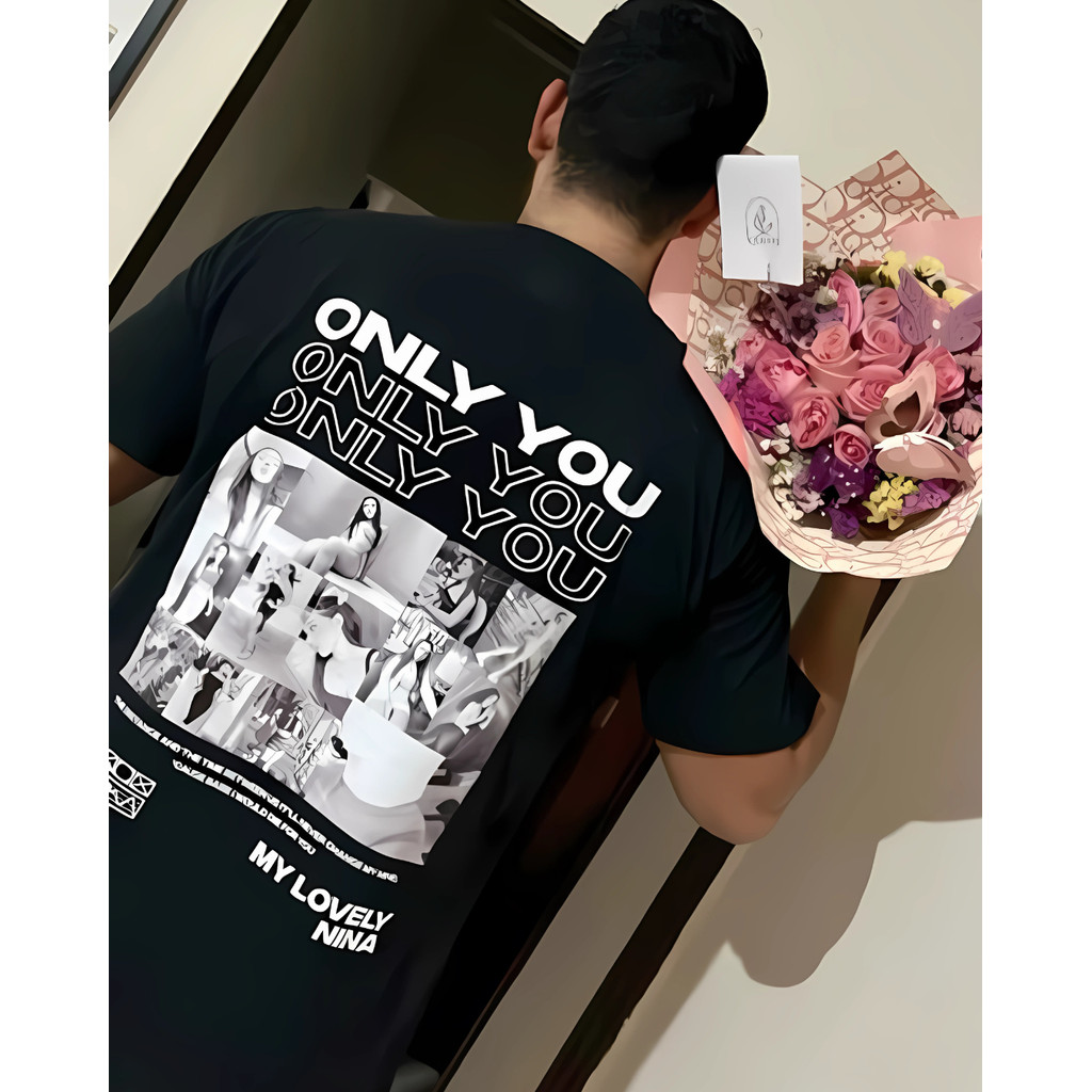 Camiseta Personalizada com Fotos, Nome, Frase, Código de Música, Namorado Namorada Presente Casal Casa Girlfriend em Oferta na Shopee