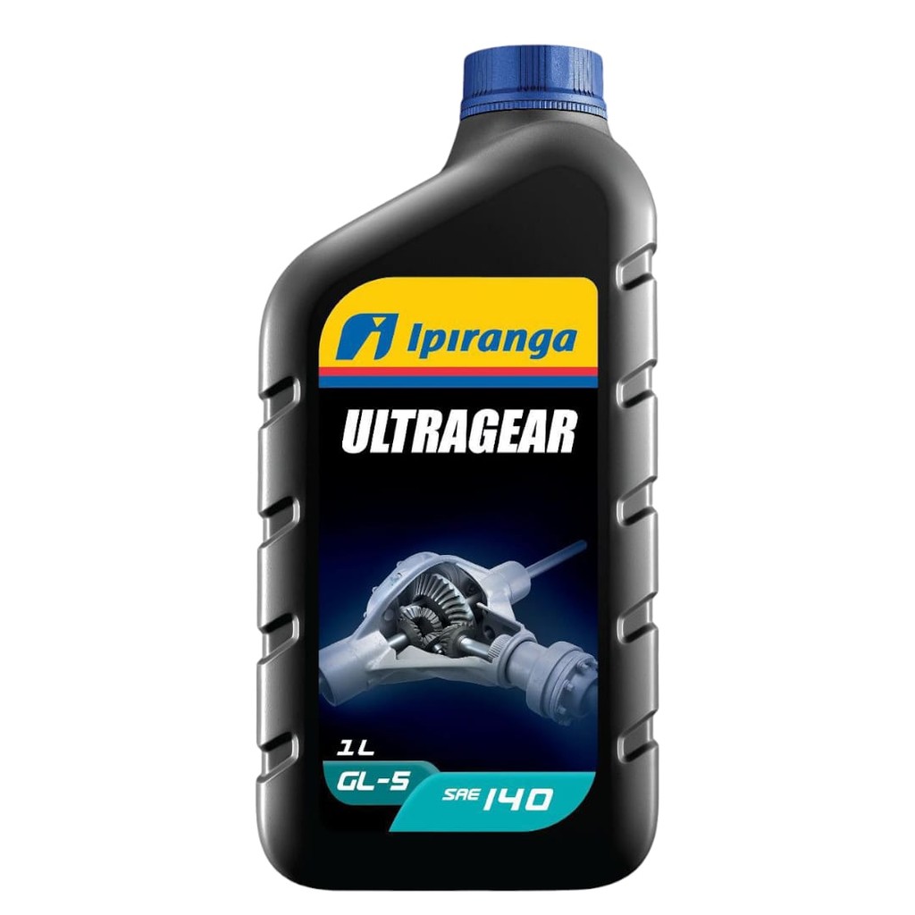 Óleo Ipiranga 140w Gl-5 Ultragear Mineral 1l Cambio Diferencial