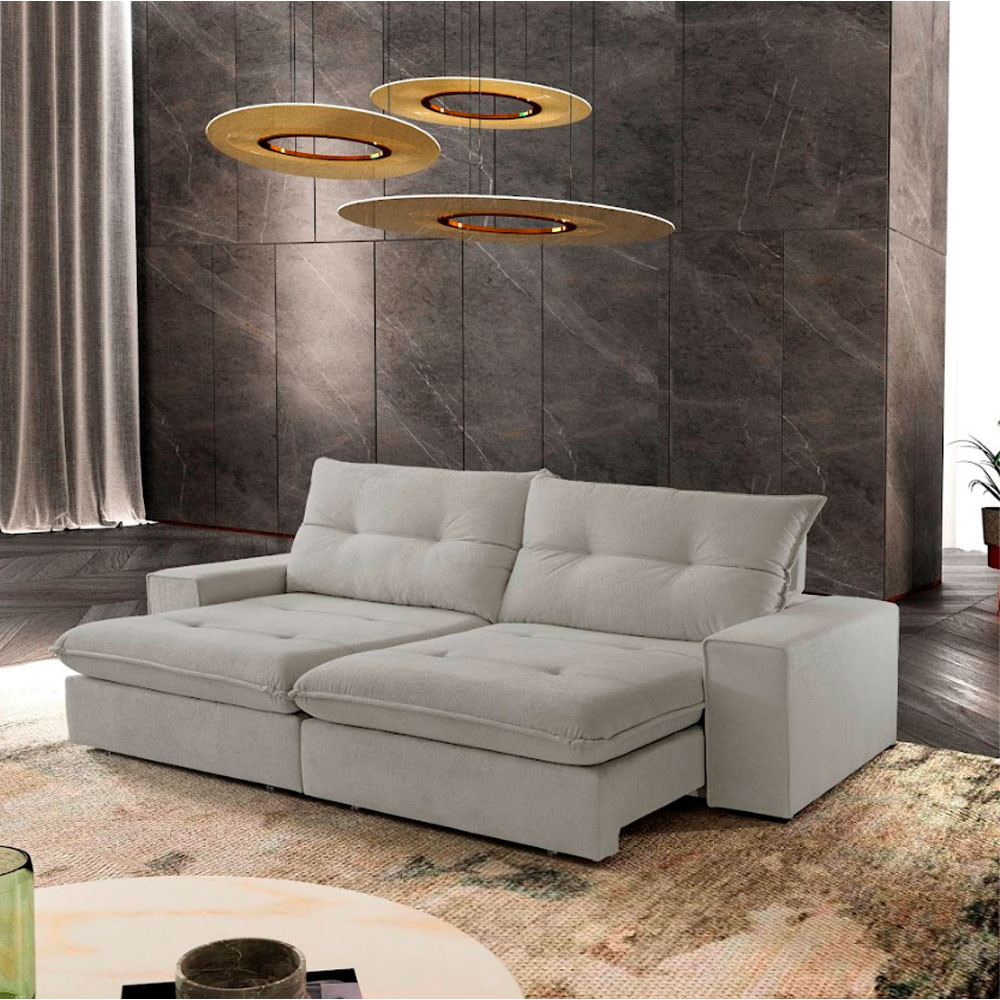 Sofá Athenas Veludo 02 Módulos 80 cm B25cm Meu Sofá Online