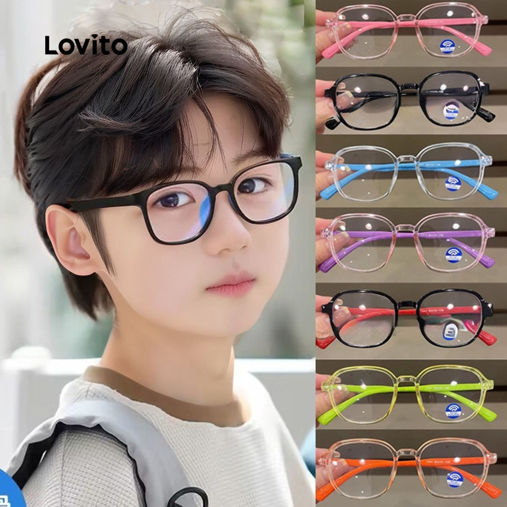 Lovito Óculos Casuais De Relaxamento Simples Para Bebês E Crianças LCS099139 - Baby & Kids Fashion