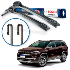 Par Palheta Limpador Parabrisa Bosch Jeep Commander 2021 2022 2023 2024 2025