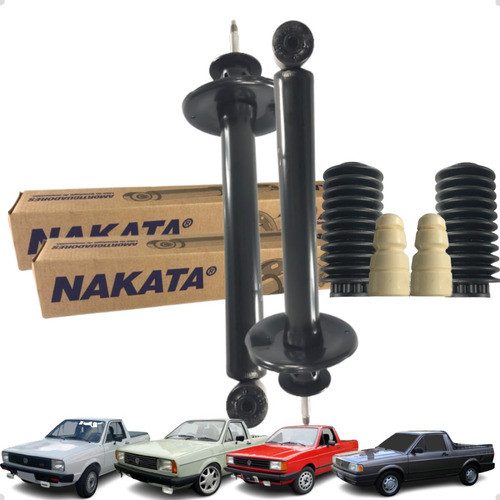 2 Amortecedor Traseiro Saveiro Quadrada 93 94 Nakata + Kit em Oferta na Shopee