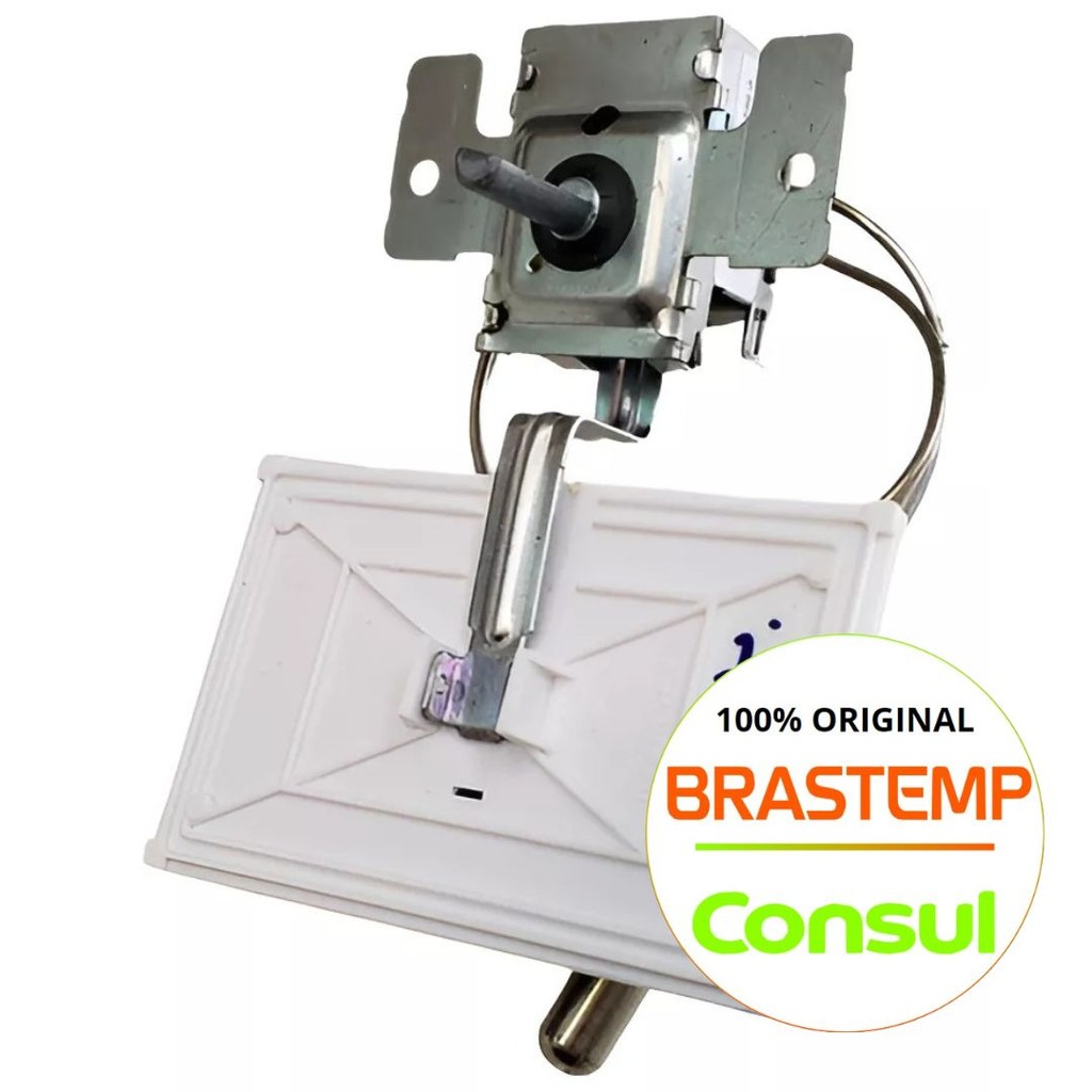 TERMOSTATO DAMPER PARA GELADEIRA BRASTEMP/CONSUL BRE43-BRM38A-BRM50N