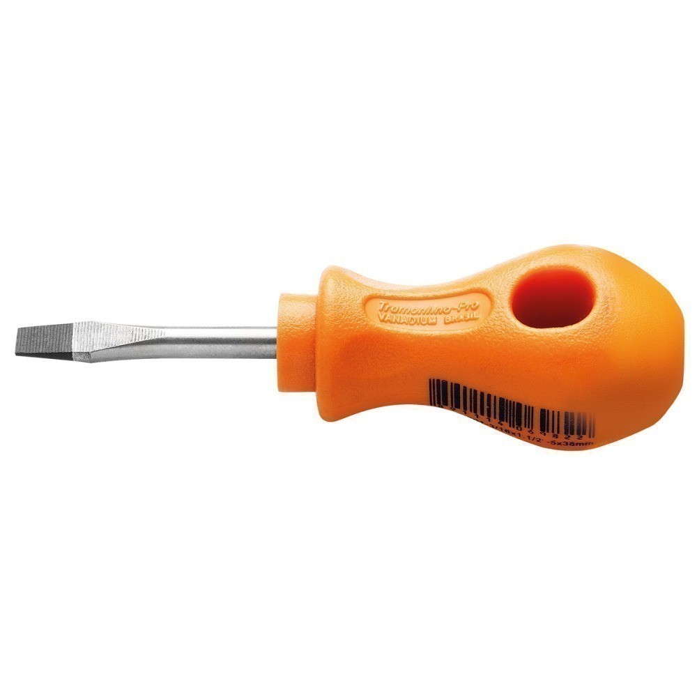 Chave de fenda toco 3/16 x 1.1/2" aço cromo vanádio Twister - Tramontina PRO
