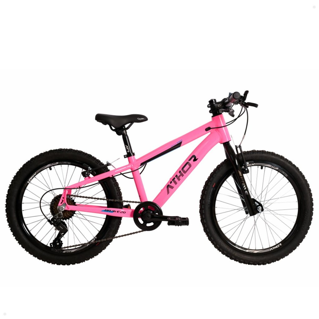 Bicicleta Infantil Aro 20 Brave 7 Velocidades Shimano Quadro Alumínio/6061 6 a 9 Anos