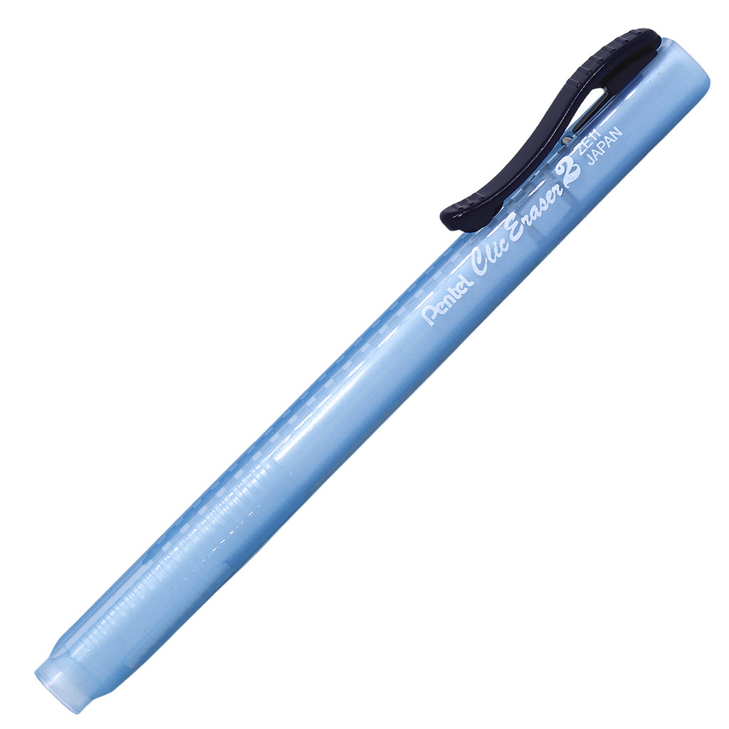 Caneta Borracha Retrátil Pentel Clic Eraser Azul