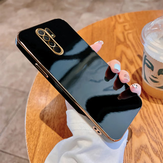 Para Redmi 9 9A 9C 9T 8 8A 7 Casos Originais Macios Chapeamento De Luxo Macio TPU Capa À Prova De Choque em Oferta na Shopee