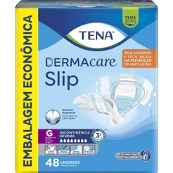 Fralda Geriátrica Tena Slip Dermacare G 48 Unidades