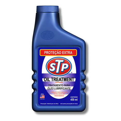 OIL TREATMENT STP Aditivo de Tratamento do Sitema de Lubrificação para motores 450 Ml em Oferta na Shopee