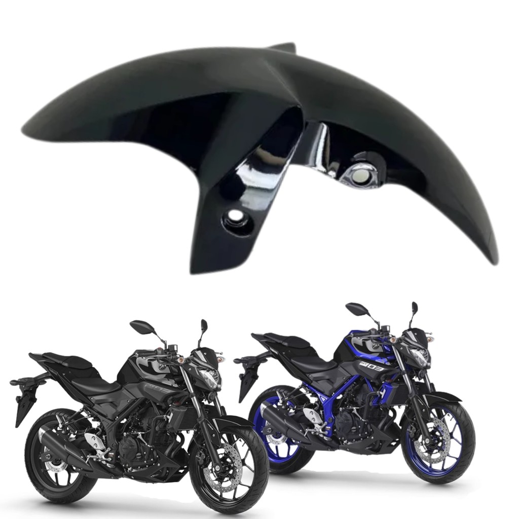 Paralama Dianteiro Original Yamaha Mt03 R3 Preto 2016 Á 2019