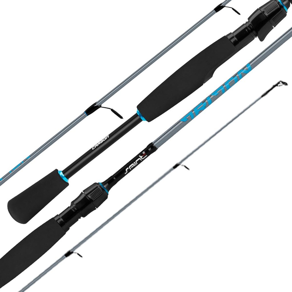 Vara para Molinete Triton HD 2,40m 20-40lbs 2 Partes - Saint Plus - Sports & Outdoors