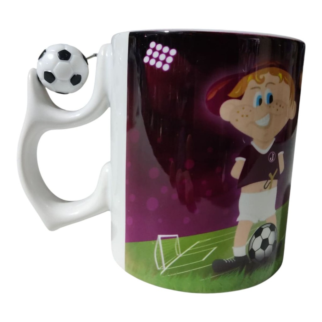 Caneca Juventus da Mooca Mascote Moleque Travesso - 325ml