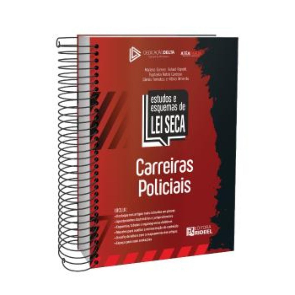Estudos e Esquemas de Lei Seca - Carreiras Policiais - Books & Magazines