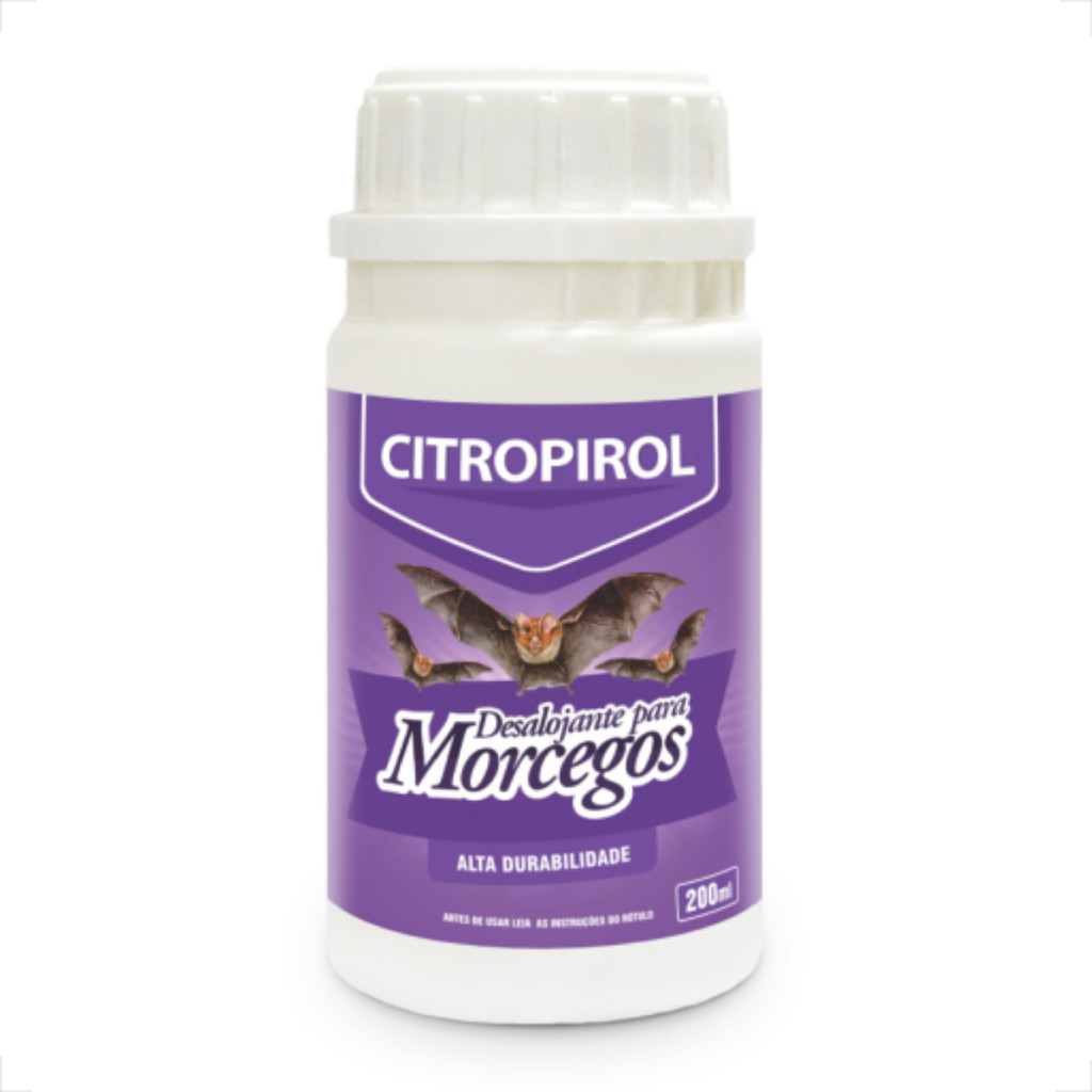Citropirol Repelente Líquido Morcegos Citromax - 200mL em Oferta na Shopee