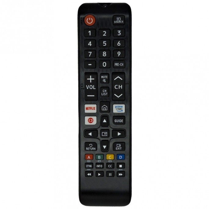 Controle Remoto Compatível com TV Samsung Smart com Netflix / Prime Video / Globo Play / BN59-01315H - 9110