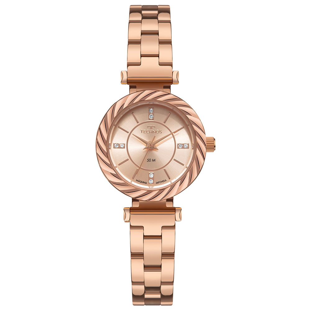 Relógio Technos Feminino Mini Rosé - 2035NBT/1J em Oferta na Shopee