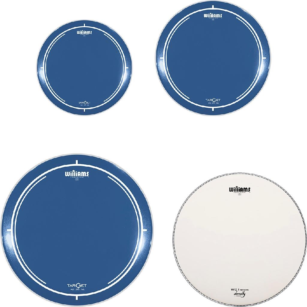 Kit Peles Williams Target Tom Pack 10 12 16 Azul Caixa 14 em Oferta na Shopee