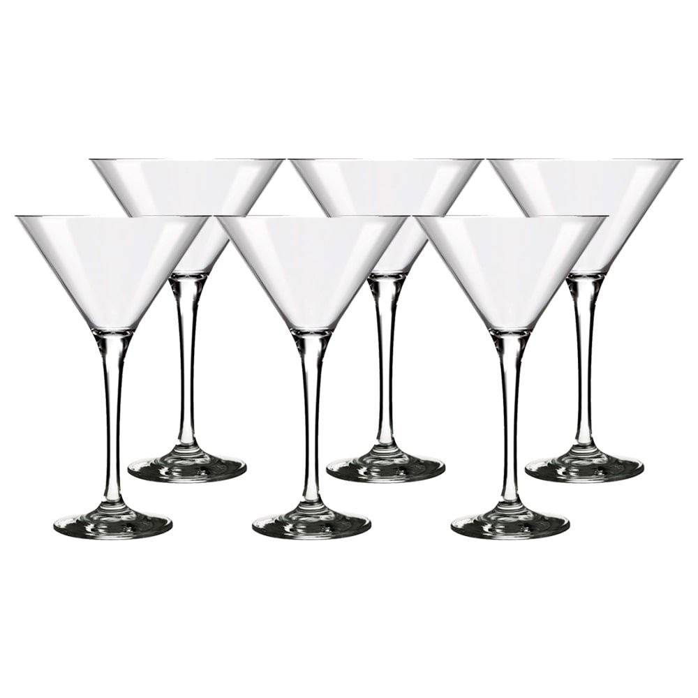 Conjunto de Taças Nadir 250ml Windsor Martini 6 Peças