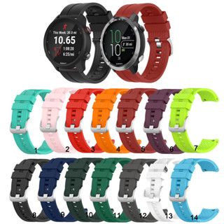 Pulseira De Silicone Para Garmin Forerunner 265 255 245M 645 645M 55 158 165 Música 970 570 42mm 47mm em Oferta na Shopee