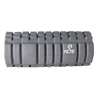 Rolo de Liberação Miofascial, Rolo de Massagem, Rigido, 34cm, Cinza e Branco T141-C, Acte Sports em Oferta na Shopee