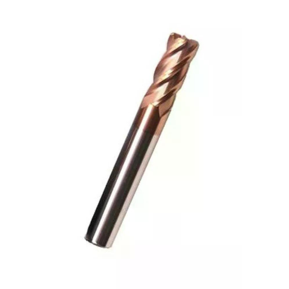 Fresa Toroidal de Metal Duro 10Mm - 4 Cortes 55Hrc H10 Raio 1