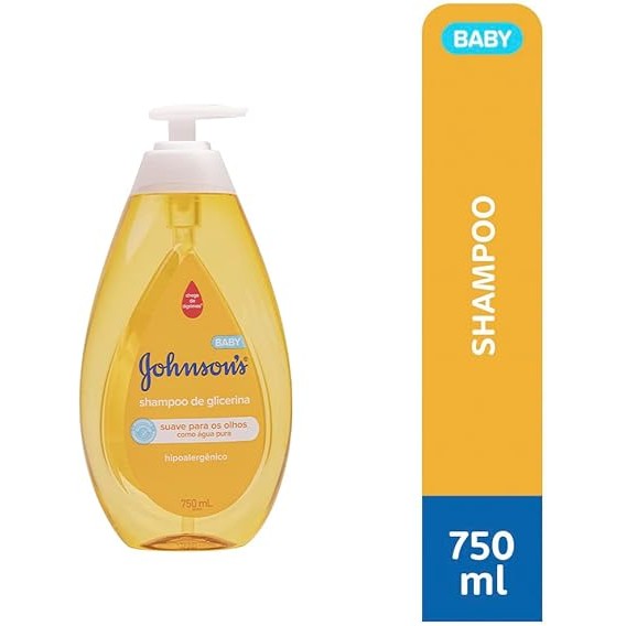 Shampoo Johnson's Baby de Glicerina Regular 750ml