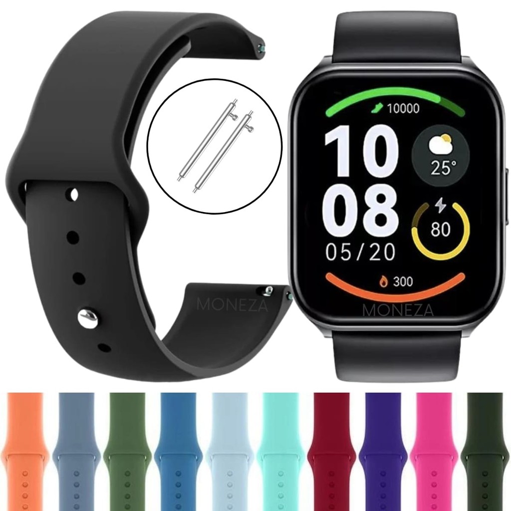 Pulseira Silicone Para Haylou Watch 2 Pro Pulseira Para Watch 2 Pro LS02-PRO Pulseira Silicone Sport