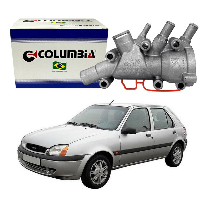 Carcaça Termostatica Fiesta Street 1.0 1.6 2000 A 2002