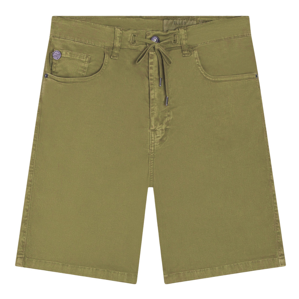 Bermuda Ellus Mostarda Jogging Color Preppy Et. Zetex