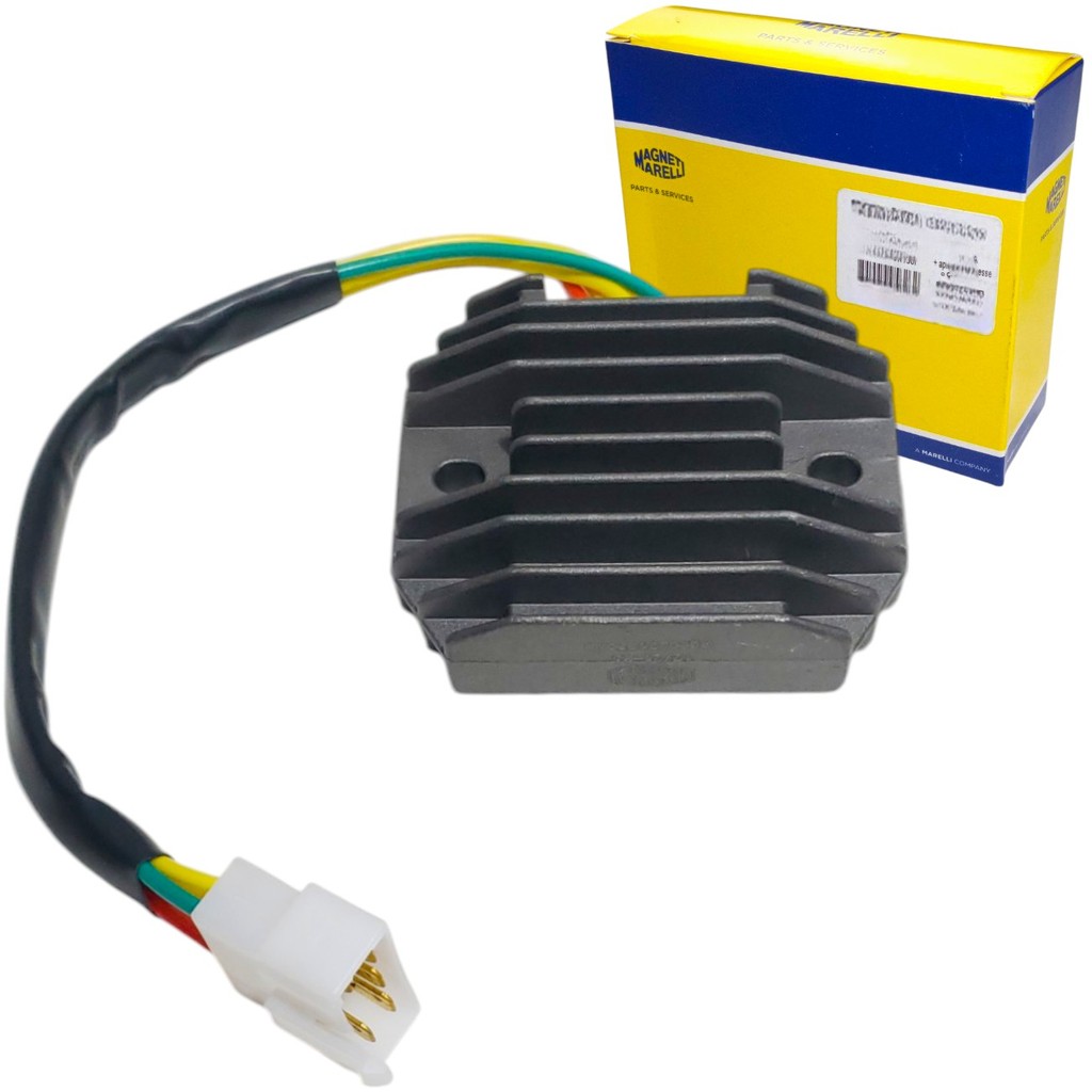 Regulador Retificador Voltagem Magneti Marelli Yamaha XV 250 Virago 1995 a 2002 Com Chicote