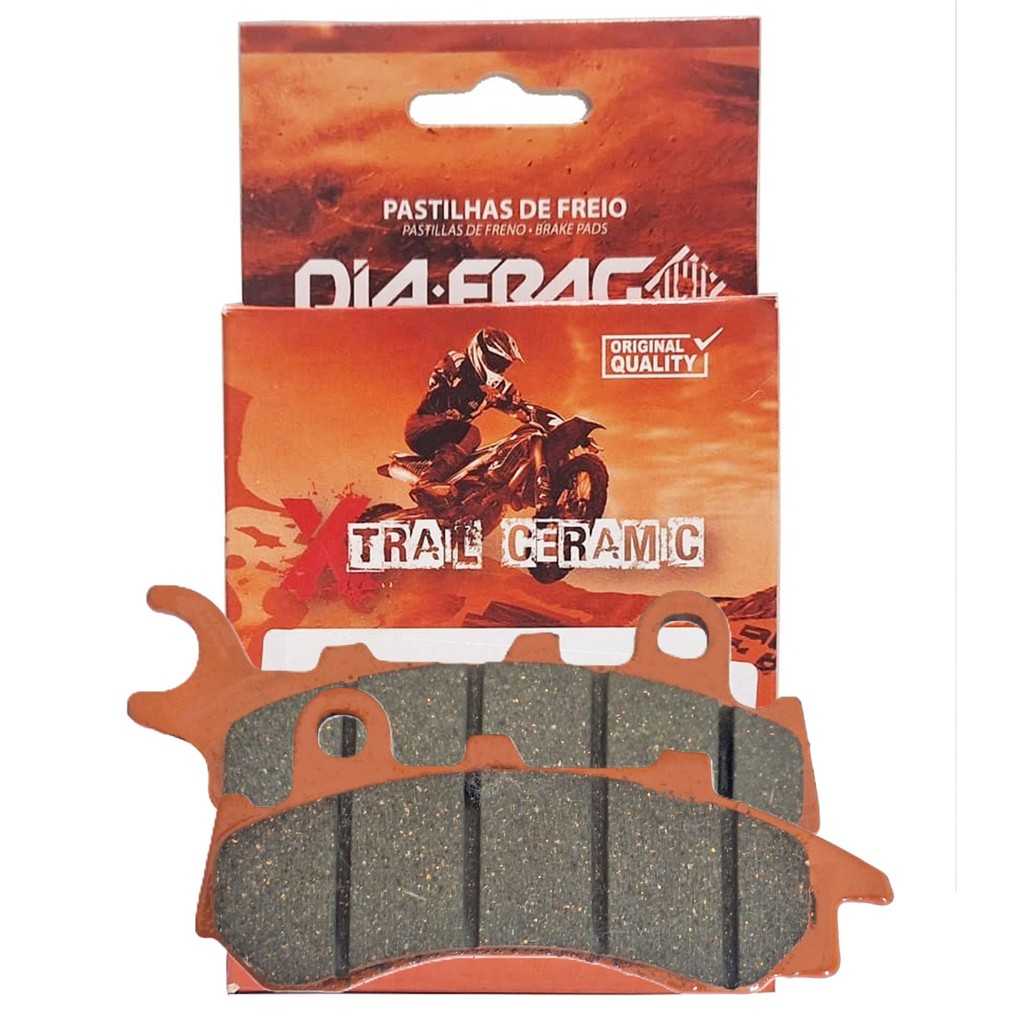 Pastilha de Freio Dianteira Pcx 160 Cbs / Pcx 150 Cbs / Nxr 160 Bros Cbs / Biz 125 Cbs Diafrag Cerâmica em Oferta na Shopee