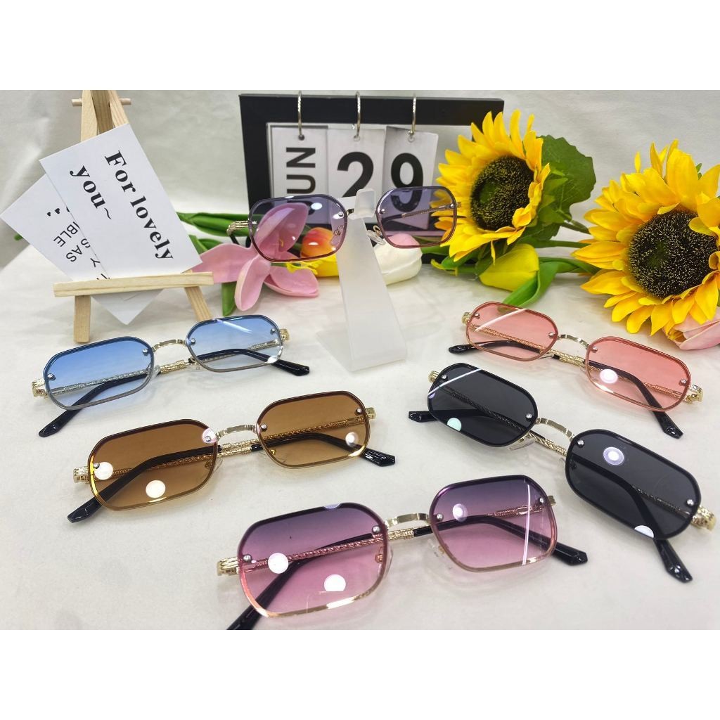 Óculos de sol para resort feminino 005 em Oferta na Shopee