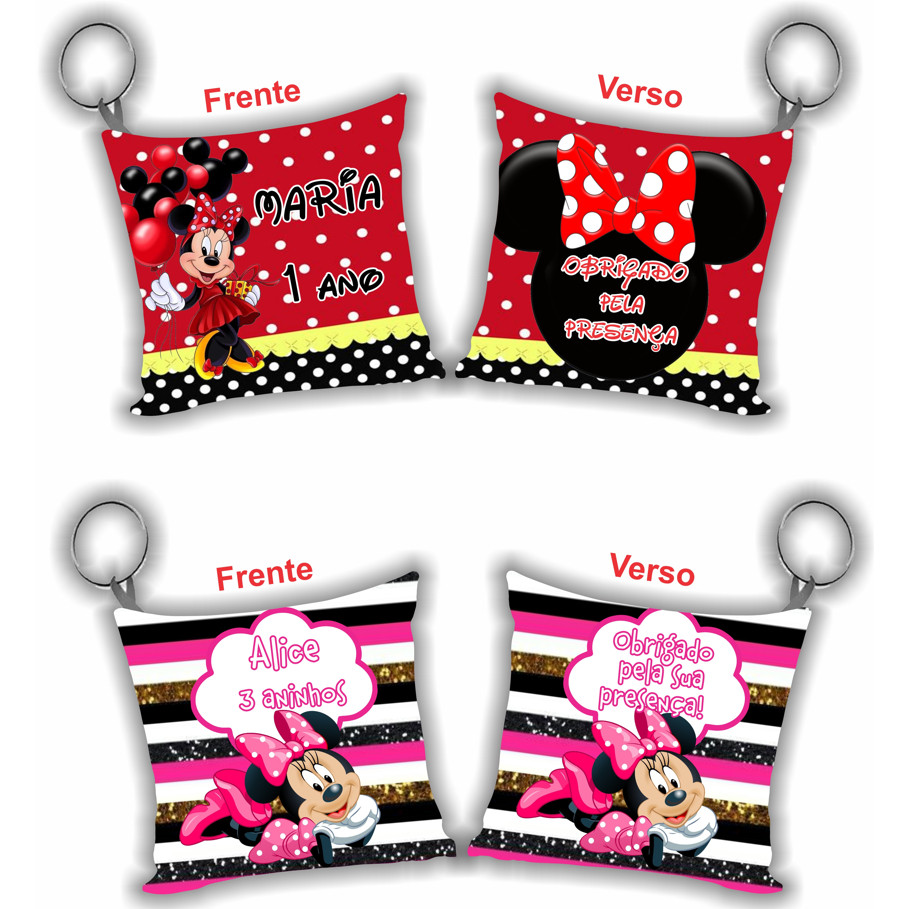 Almochaveiro Lembrancinhas Personalizado Minnie varios modelos lindos