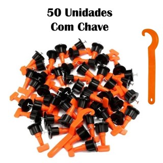 Nivelador Espaçador Reutilizável Pisos Porcelanato + Chave Aplicadora - 50 Unidades em Oferta na Shopee
