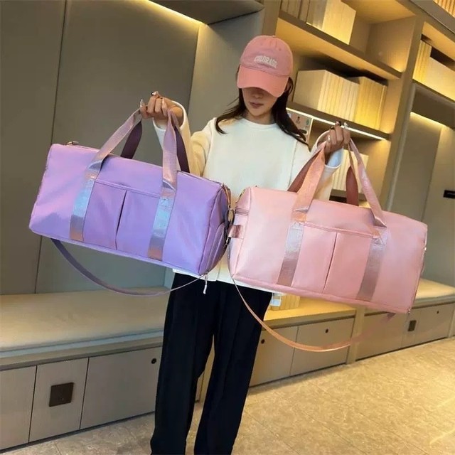 Bolsa feminina fitness Esportiva yoga Bolsa de viagem Impermeável unissex Academia