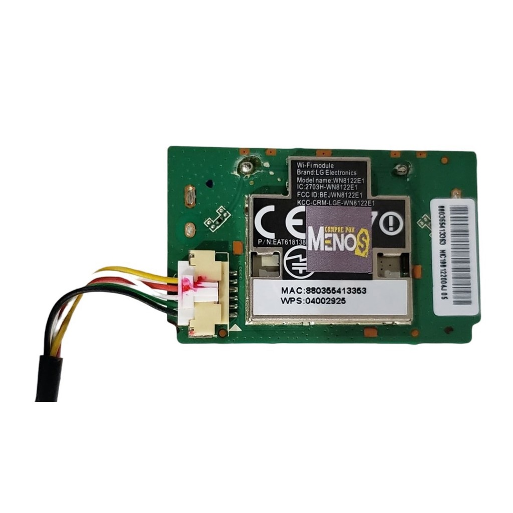 Placa Wi-fi Wireless Rede SMART Para Tv 39LN5700
